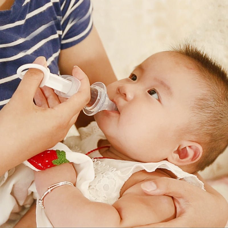 Baby syringe medicine feeder infant pacifier type medicine feeder - Georgenest.com