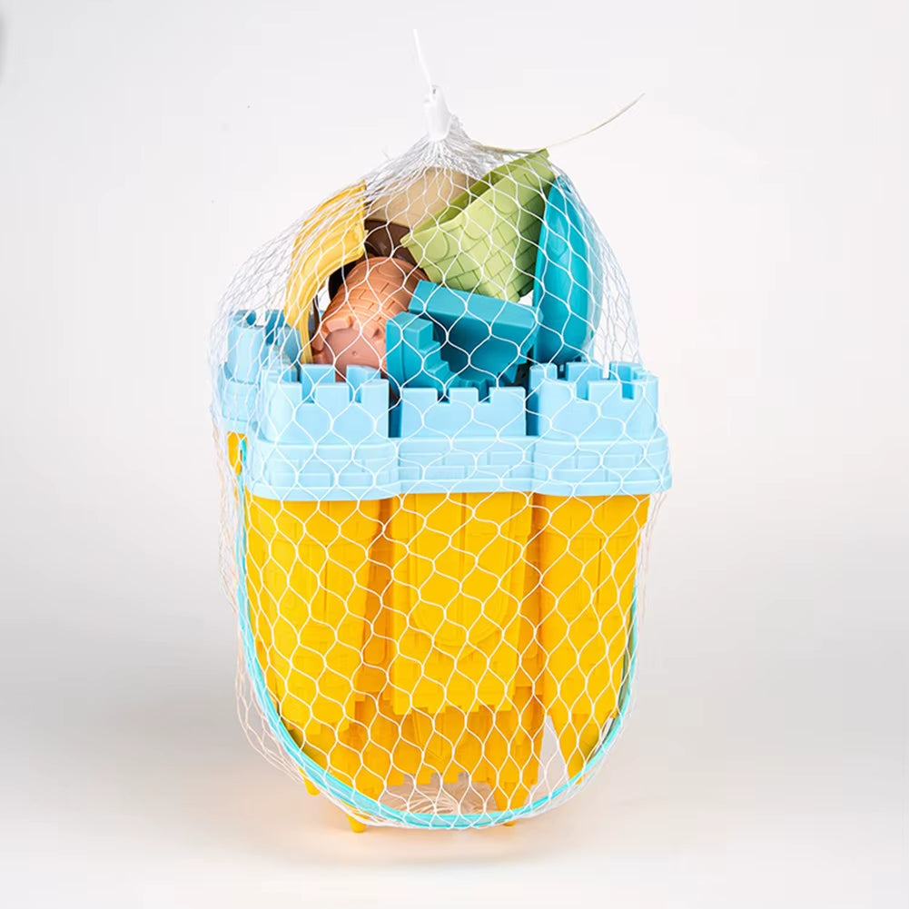 Beach Castle Bucket Sand Play Set – Kids Outdoor Sand & Water Toy - Georgenest.com