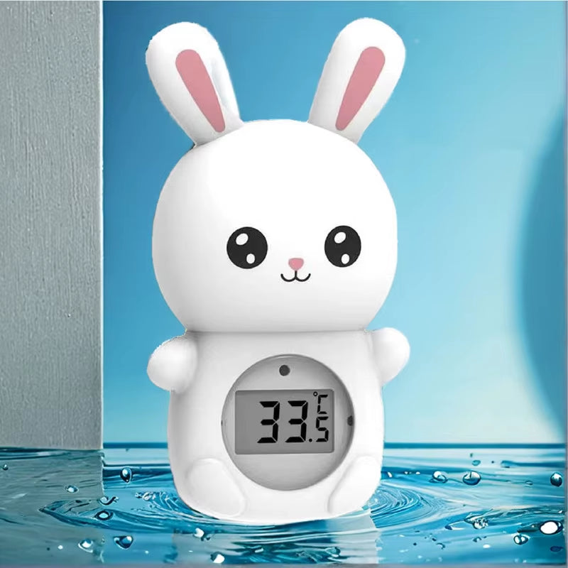 1PC Digital Baby Bath Thermometer Duck Rabbit Panda Swim Pool Float IP67 Waterproof Safe Temperature Toy Gift Infant Kid Child