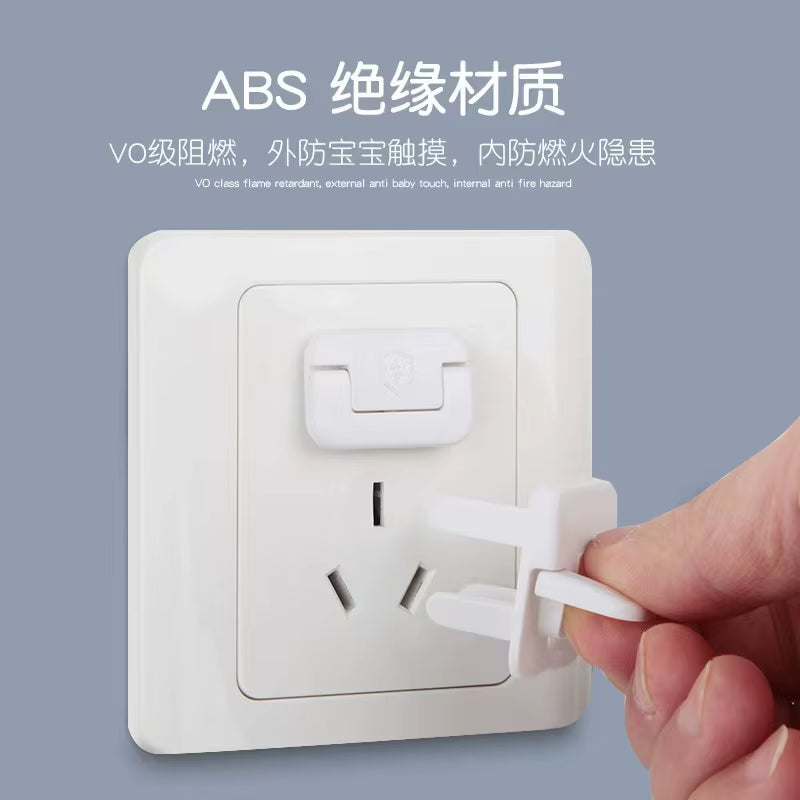 Child Safety Socket Covers – White Socket Protector Sleeves (10 pcs) - Georgenest.com