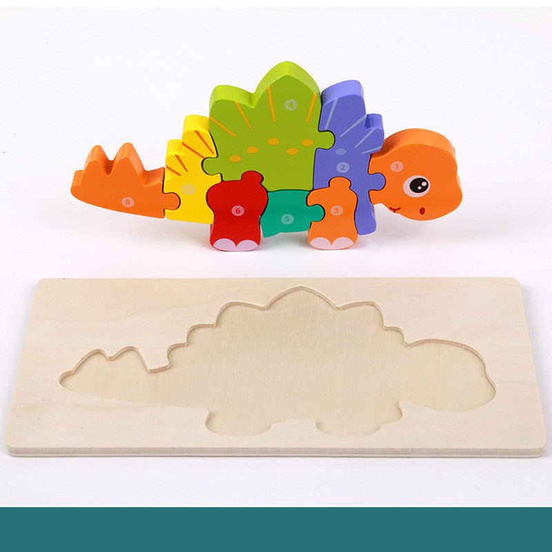 Children's Educational Toys Wooden Three - dimensional Montessori - Georgenest.com