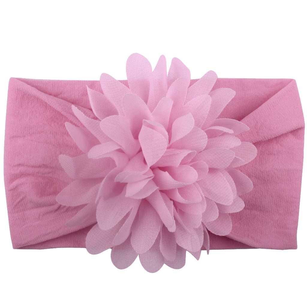 Creative Chiffon Flower Headband Baby Hair Accessories Cute Princess Headband - Georgenest.com