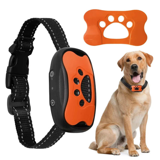 Pet Dog Anti Barking Device USB Rechargeable Ultrasonic Collar pet dog