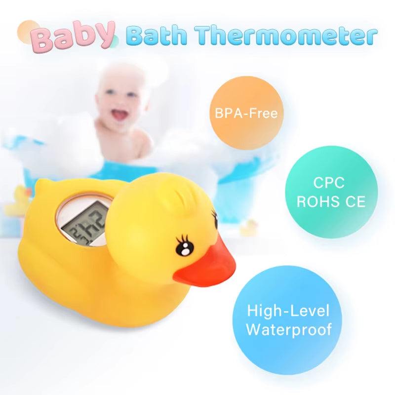 Digital Baby Bath Thermometer – Cute Floating Duck/Rabbit/Panda - Georgenest.com