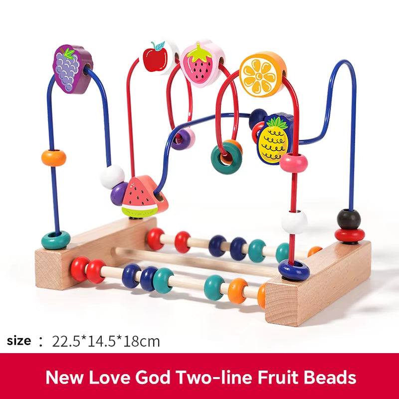 Toddler Learning Blocks and Beads Toy Set - Georgenest.com