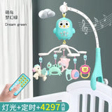 Baby Crib Mobiles Rattles Music Educational Toys Bed Bell Carousel for Cots Infant Baby Toy 0-12 Months for Newborns Toddler Toy