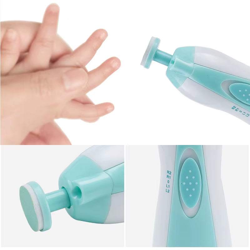Baby Electric Nail Trimmer Set for Safe Manicure Care - Georgenest.com
