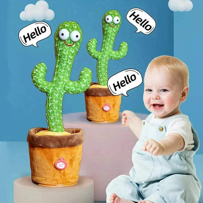 Dancing Cactus Toy – Talking, Singing & Wiggling Plush for Kids cactus