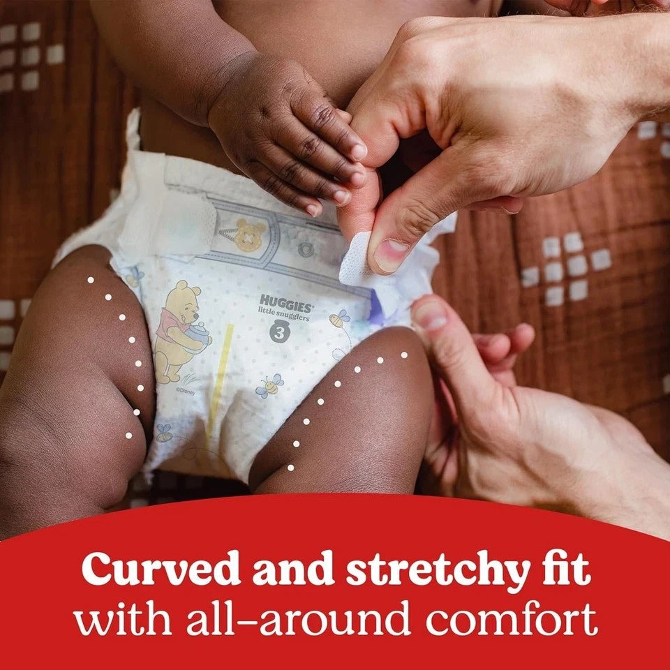 Huggies Little Snugglers Baby Diapers, Size Newborn (Up to 10 Lbs), 31 Ct - Georgenest.com