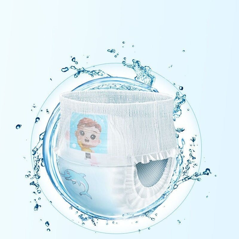 Infant Swimming Diapers Waterproof Pull - up Pants Diapers Disposable - Georgenest.com