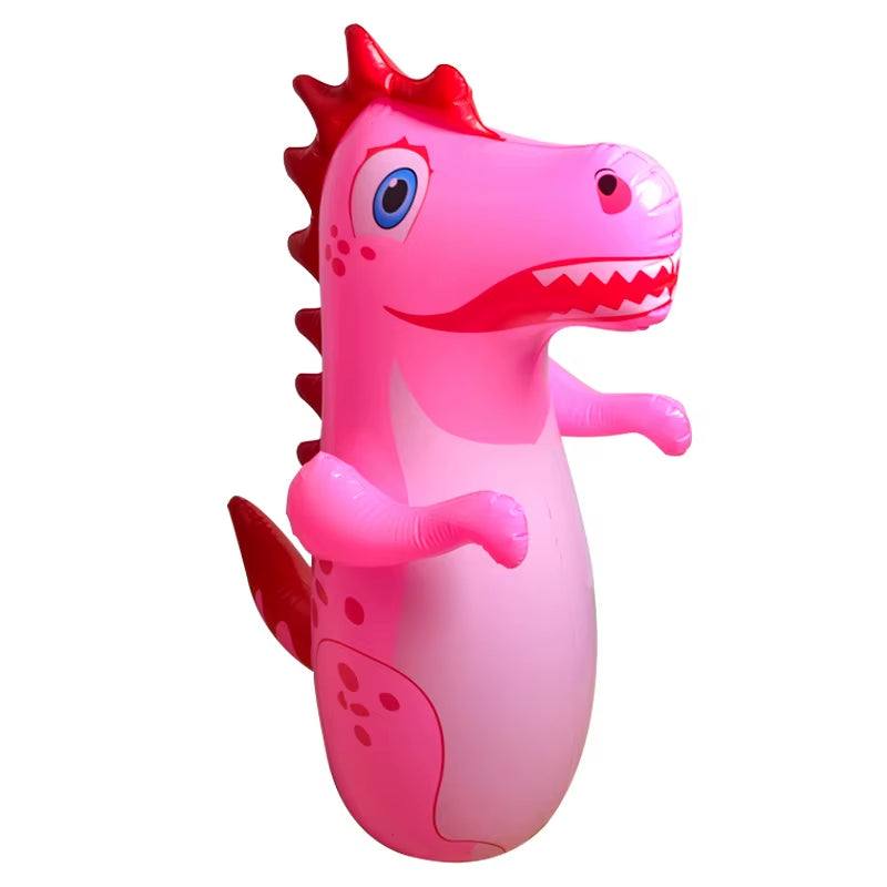 Kids & Adults Inflatable Tumbler Boxing Punching Bag (Dinosaur Design) - Georgenest.com