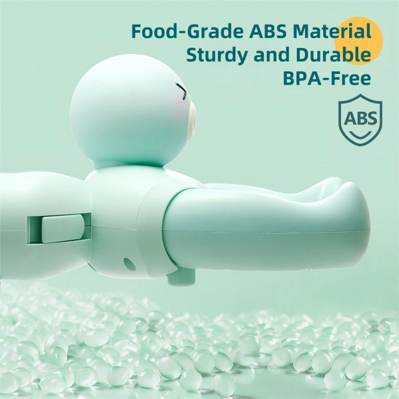 MiniJones Baby Bath Stand Suction Cup Wall - Mounted Adjustable Width Portable Standing Shower Holder - Georgenest.com