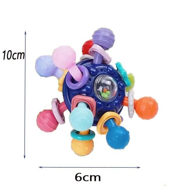 Montessori Silicone Rattle & Teether Set (0‑12 months) - Georgenest.com