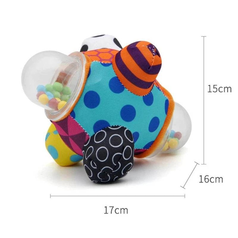 Montessori Silicone Rattle & Teether Set (0‑12 months) - Georgenest.com