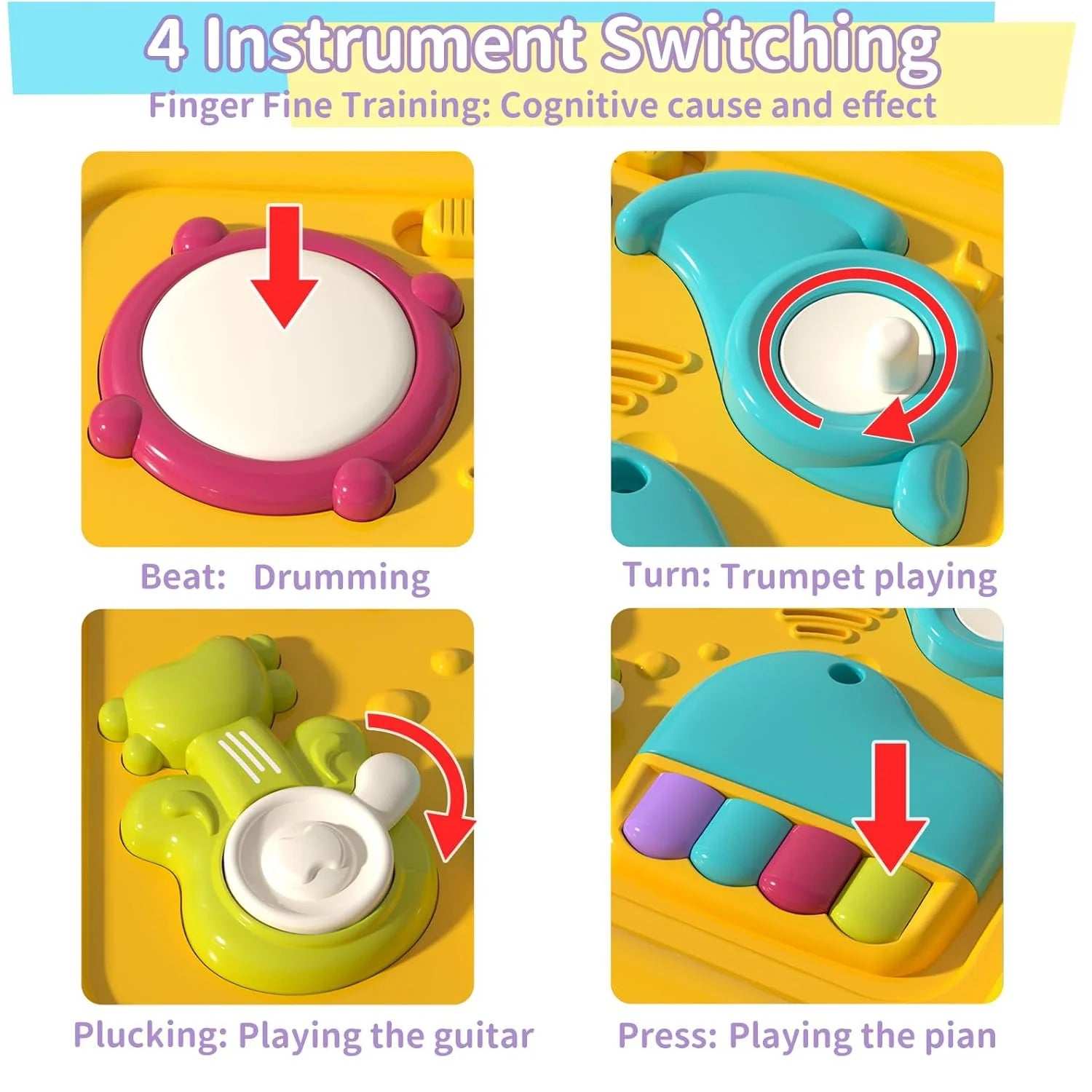 12-in-1 Montessori Educational Cube Toy for 1-3 Year Olds - Georgenest.com