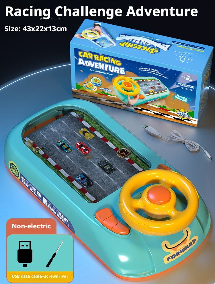 Interactive Racing Car Game Toy for Kids Ages 3-6 | Educational Truck Birthday Gift - Georgenest.com