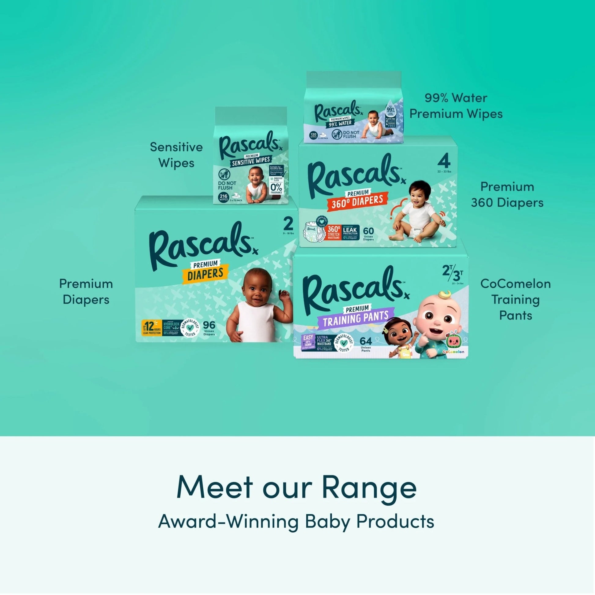 Premium Absorbent Baby Diapers Size 1, 38 Count - Georgenest.com