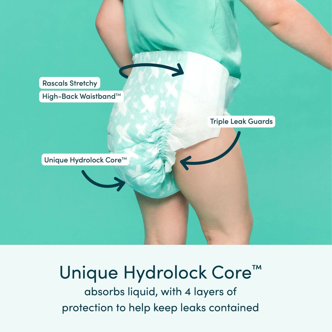 Premium Absorbent Baby Diapers Size 1, 38 Count - Georgenest.com