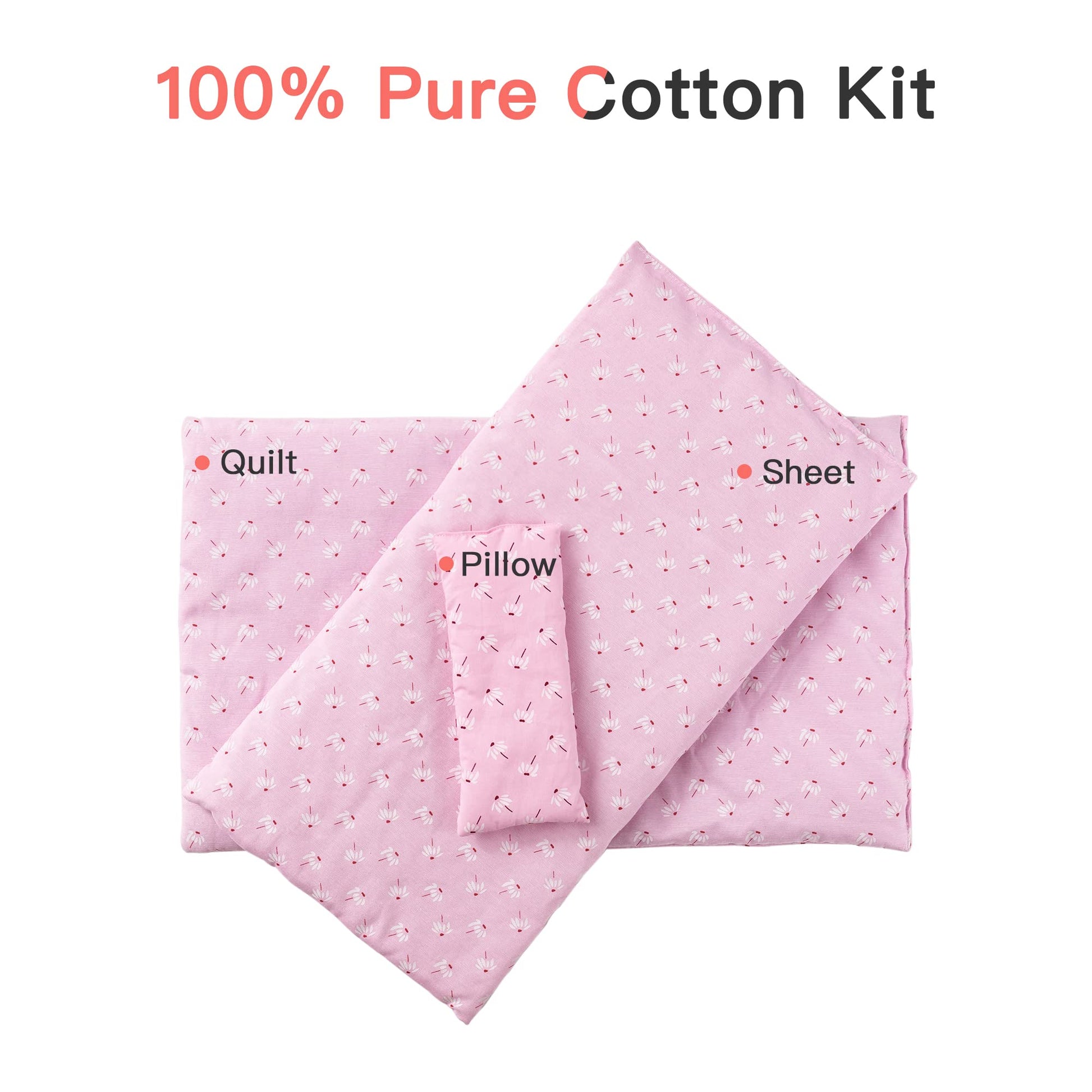 ROBOTIME Wooden Rocking Doll Cradle Bed for 18" Dolls - Georgenest.com