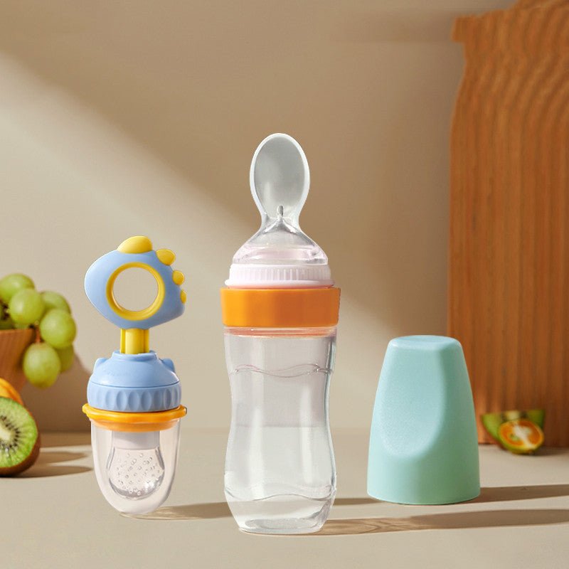 Spoon Feeder for Babies - Baby Rice Paste Squeezer - Georgenest.com