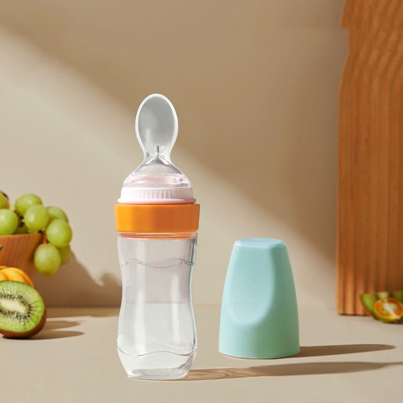 Spoon Feeder for Babies - Baby Rice Paste Squeezer - Georgenest.com