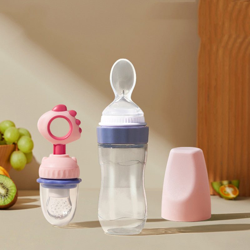 Spoon Feeder for Babies - Baby Rice Paste Squeezer - Georgenest.com