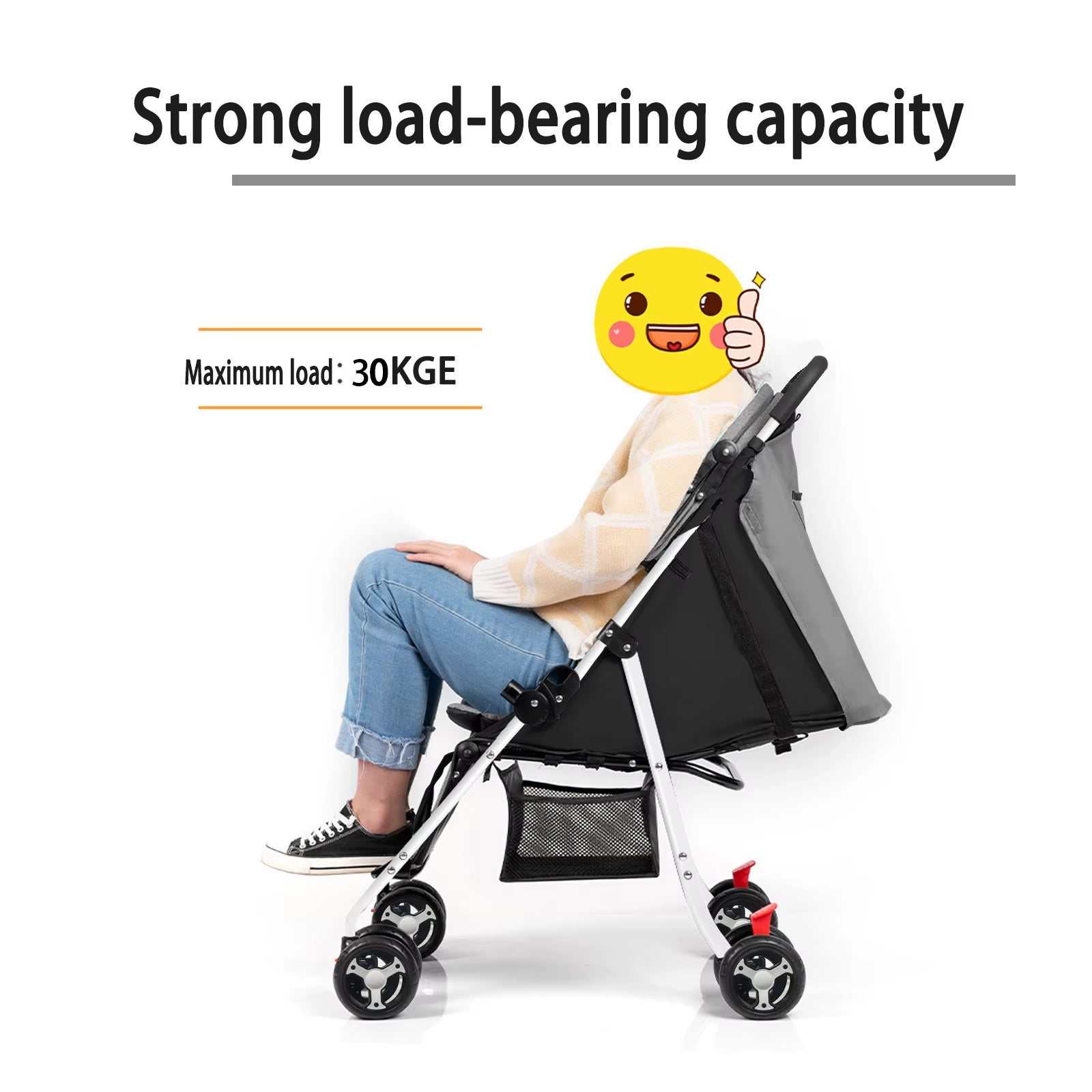Multifunctional Baby Stroller for Newborns - Light & Convenient Travel Solution - Georgenest.com