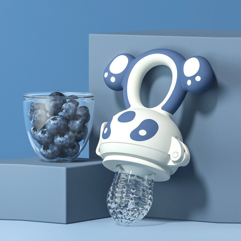 Teething Feeder Bag Fruit Supplement Device Baby Teether Stick Silicone - Georgenest.com