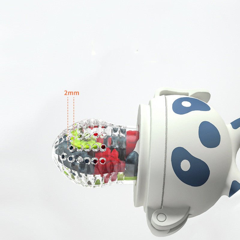 Teething Feeder Bag Fruit Supplement Device Baby Teether Stick Silicone - Georgenest.com