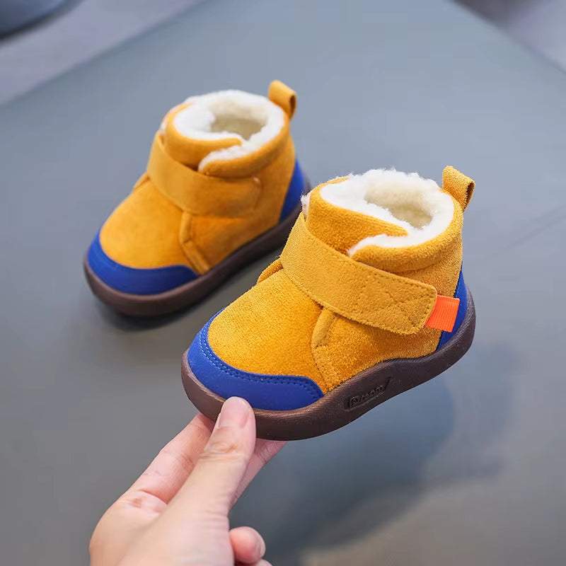 Soft Plush Winter Baby Boots for Toddlers and Newborns - Outdoor Infant Shoes - Georgenest.com
