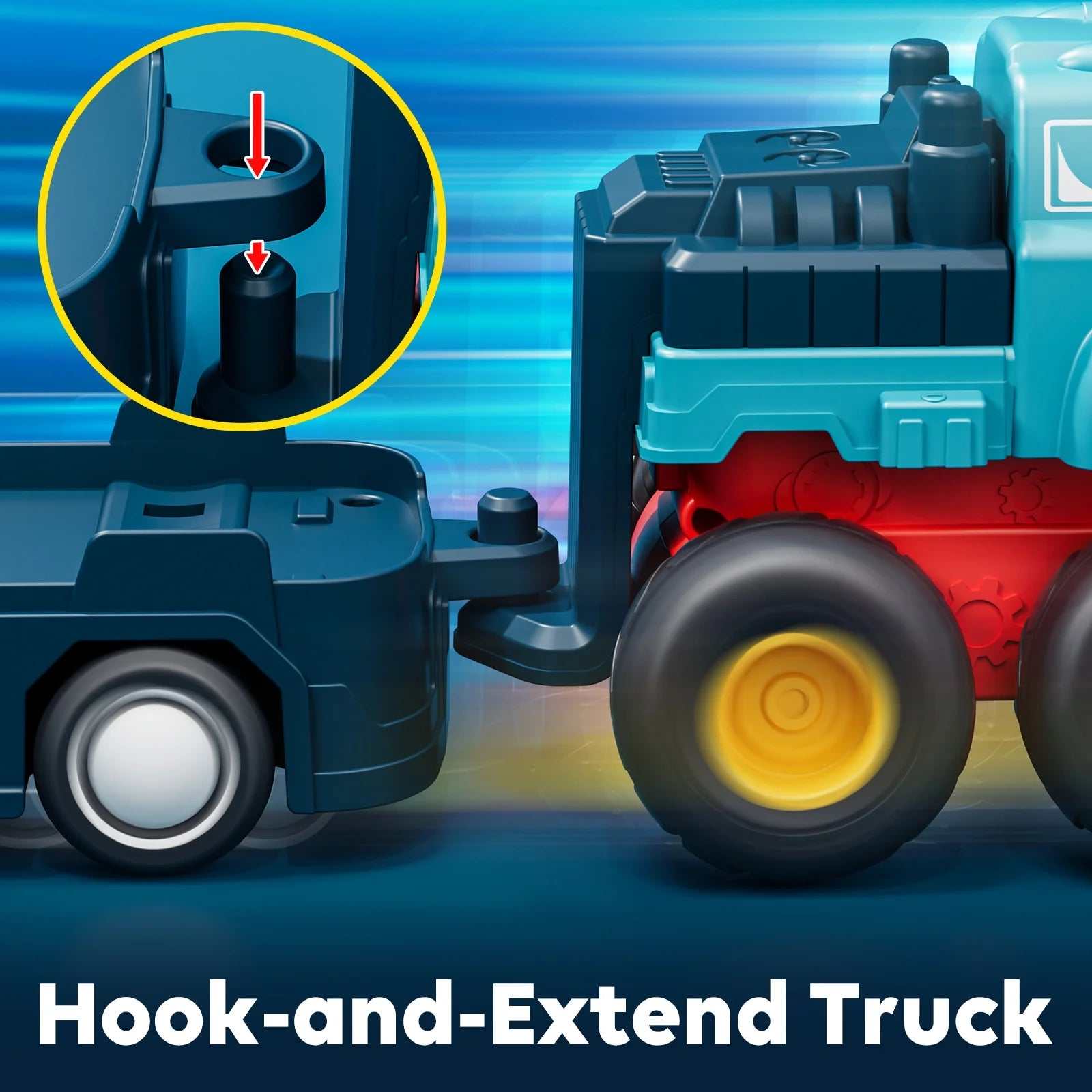 Dinosaur Toy Cars Set for 1-3 Year Old Boys, Pull Back & Friction Powered Trucks with Storage Bag - Georgenest.com