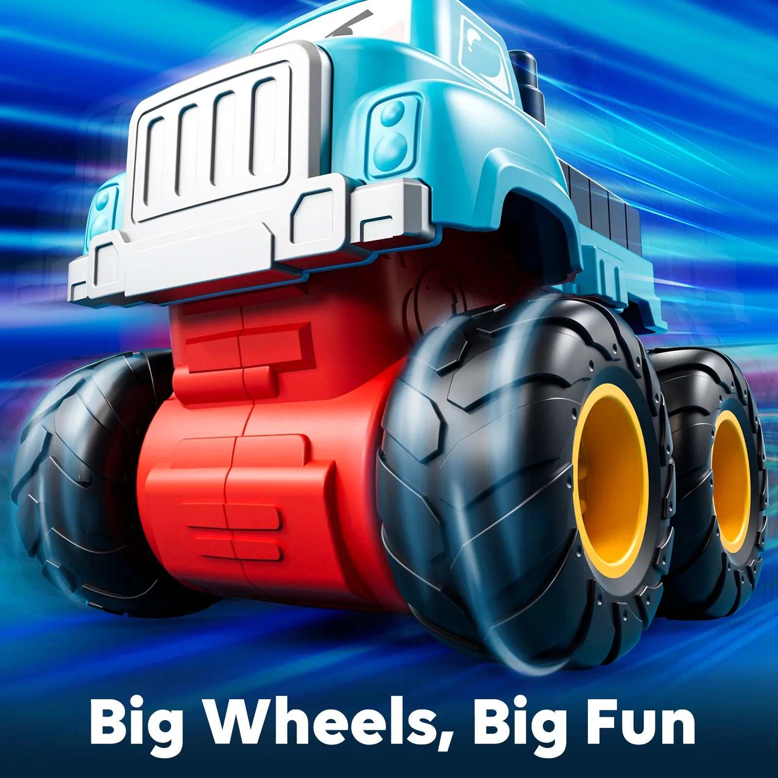 Dinosaur Toy Cars Set for 1-3 Year Old Boys, Pull Back & Friction Powered Trucks with Storage Bag - Georgenest.com