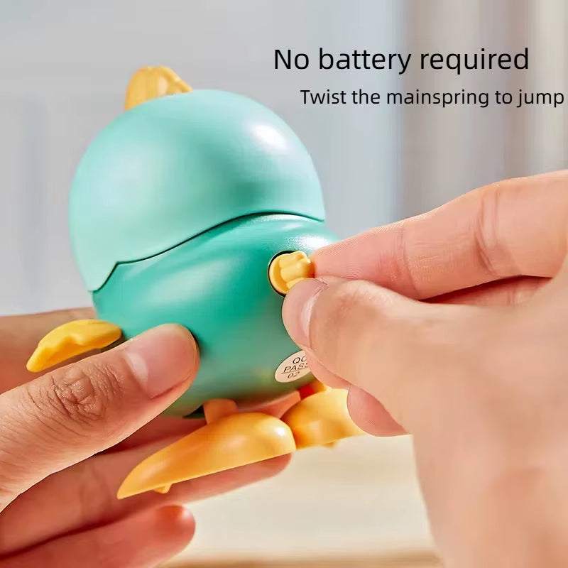 Wind‑Up Crawling Chick & Reptile Toy – Colorful Clockwork Action - Georgenest.com